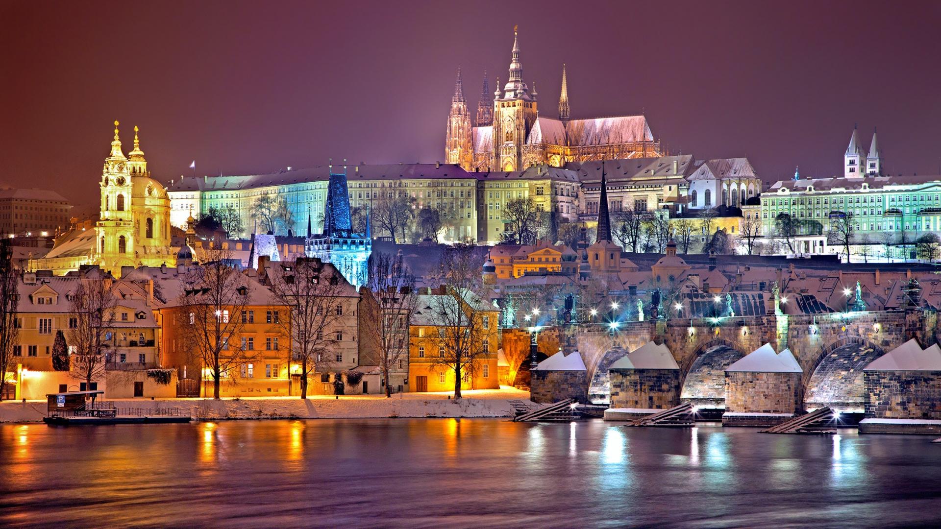 Зимняя Прага