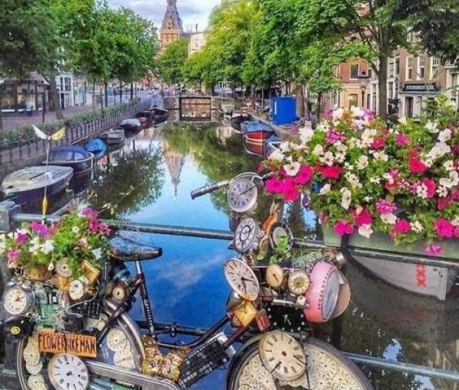 Нидерланды (Амстердам, Делфт, Гаага) и парк цветов Койкенхоф